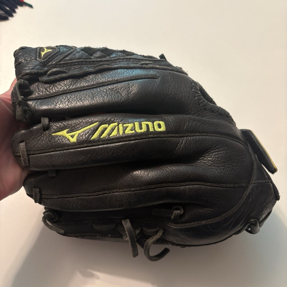 Mizuno GPL-1200F1 12" Fast Pitch Softball Glove Left Hand Throw RHT BLACK